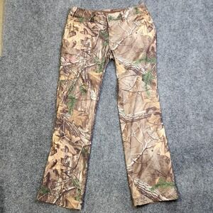 Under Armour Pants Womens 8 Brown Hunting Realtree Xtra Camo Ripstop